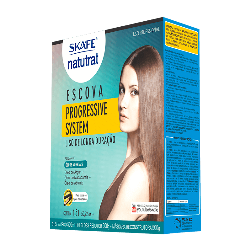 Natutrat Progressive System Hair Straightening Kit 1500g