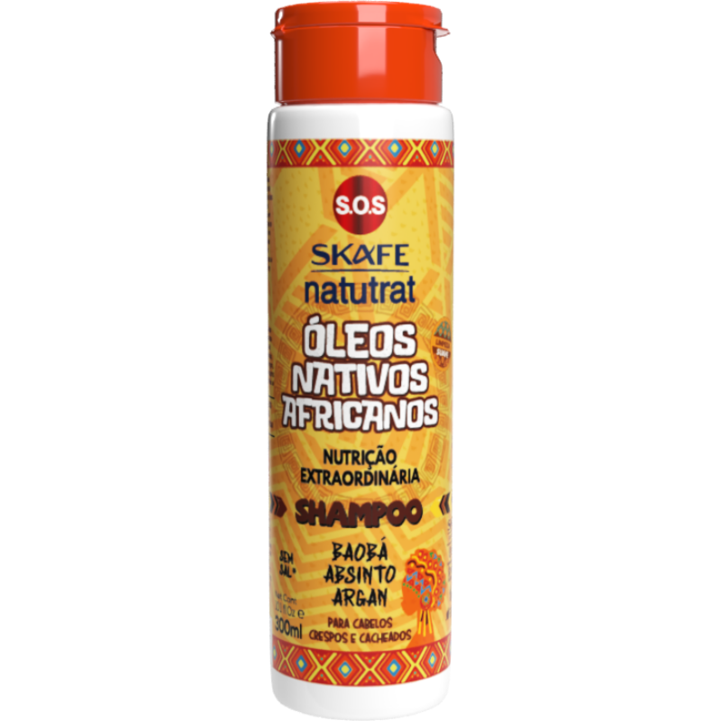 Natutrat SOS Shampoo with Native African Oils 300ml