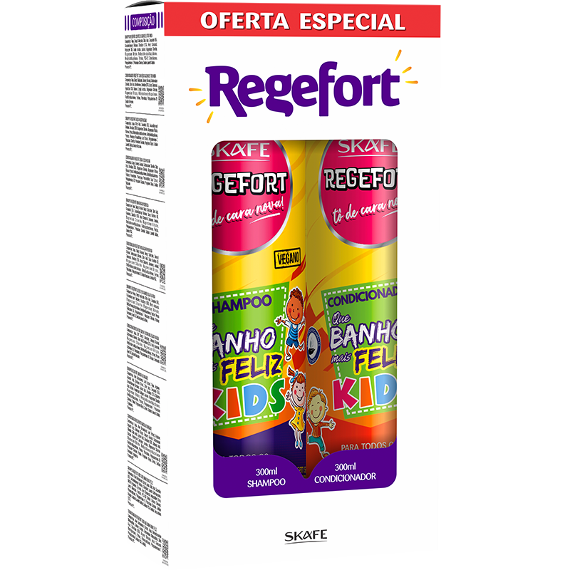 Regefort Que Banho Mais Feliz Kids Set 600ml