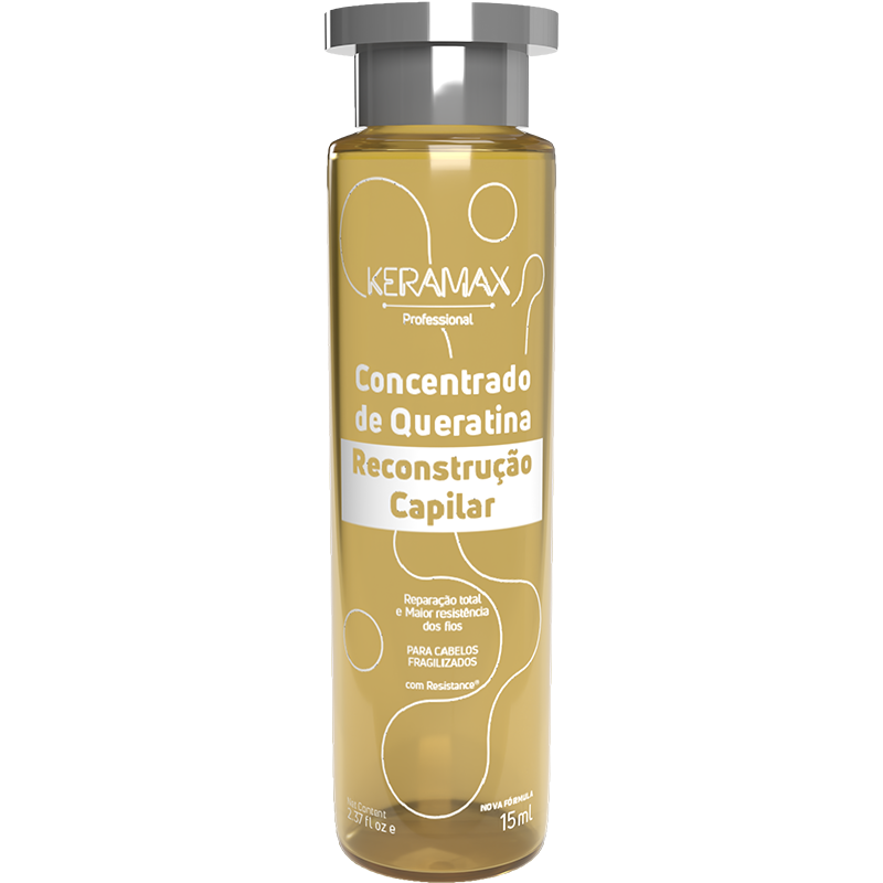 Keramax Keratin Concentrate for Hair Reconstruction 15ml