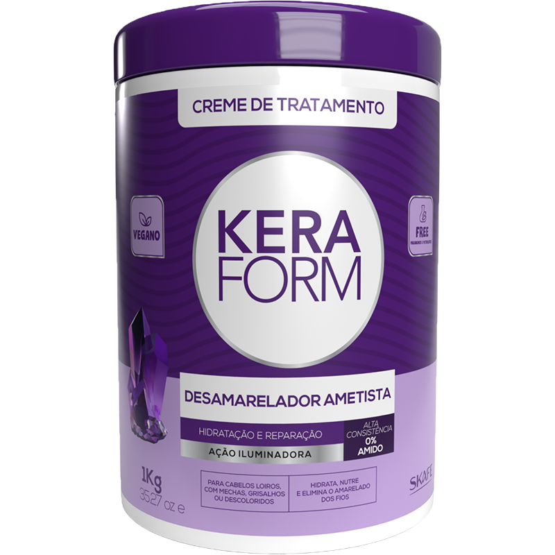 Keraform Anti-Yellowing Treatment Cream Amethyst 1kg
