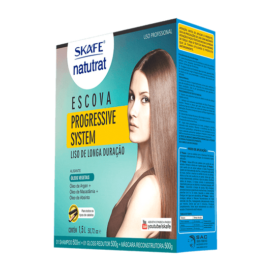 Natutrat Progressive System Hair Straightening Kit 1500g