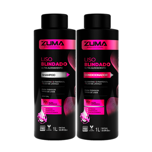 Zuma Smooth & Armored Shampoo + Conditioner Set 2L
